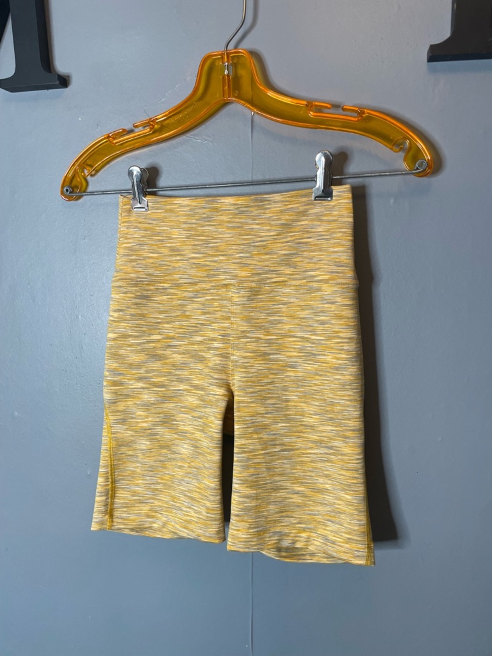 Outdoor Voices yellow Bike Shorts size XS women's